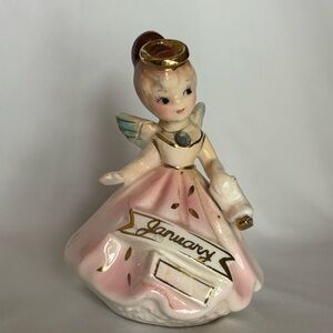 Vintage Enesco Angel Birthday Figurine